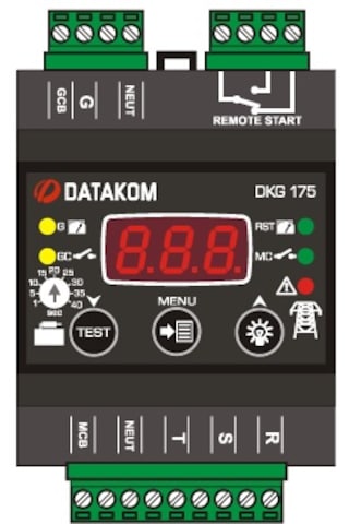 DKG-175 Datakom Jeneratör Transfer Kontrol Ünitesi DKG-175 Datakom Jeneratör Transfer Kontrol Ünitesi
