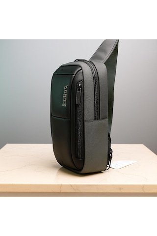 Tek Askılı Bodybag Erkek Sırt Çantası Baggaj Cs24155 Gri