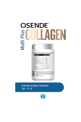 Osende Multi Plus Collagen Powder 30 Servis 346 G