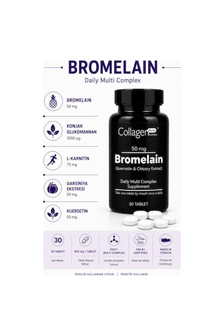 Collagen Forte Platinum Bromelain 30 Tablet