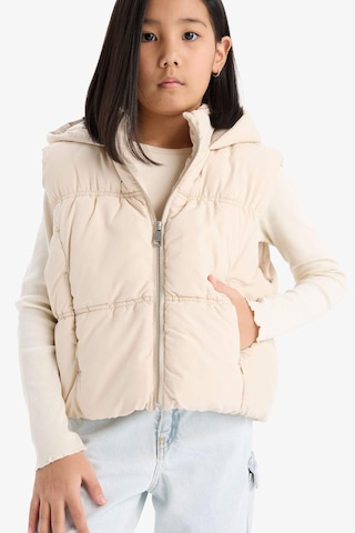 Defacto Kız Çocuk Su İtici Kapüşonlu Şişme Yelek C4971a825aubg734 Bej
