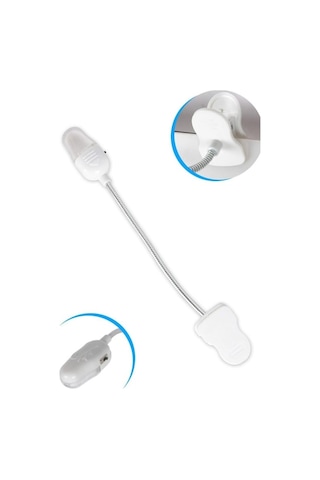 Yayke Esnek Bükülebilir Mandallı Kitap Okuma Lambası