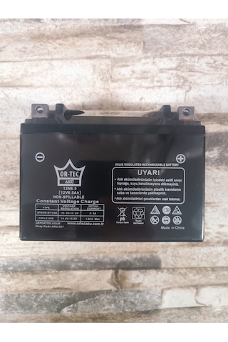 Ortec 12n6.5 12v 6.5ah Motosiklet Aküsü 2025