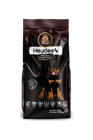 Heydoo Kuzu Etli Yavru Köpek Maması 15 KG