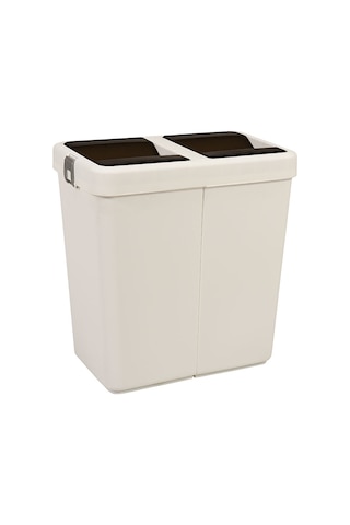 Comfort Dust Bin Çöp Kovası 80 Litre Renk Beyaz