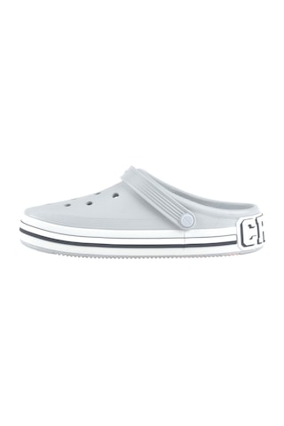 Crocs Off Court Logo Clog Unisex Terlik-28684 Gri