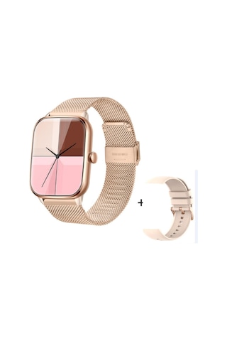 Teltree 1.9" Hd li Dokunmatik Ekran Ip67 Akıllı Saat (İthalatçı Garantili) + Silikon Kordon