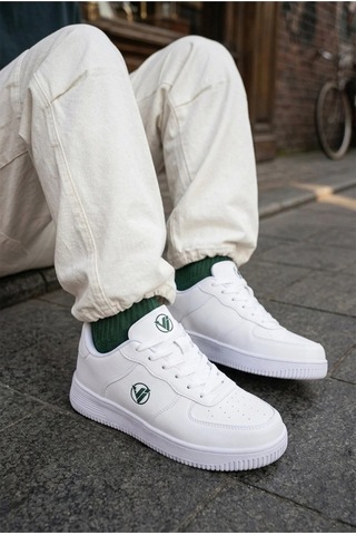 Vojo Fins Comfort Rahat Taban Erkek Sneaker Spor Ayakkabı 267800001895 05 Beyaz