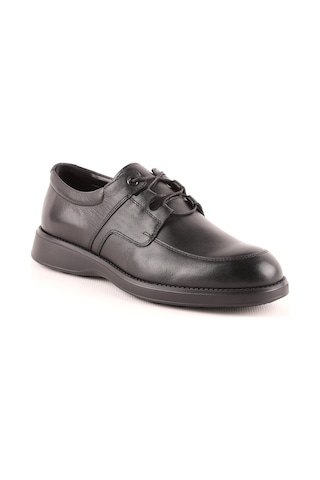 Lbr H1006 Erkek Deri Casual Ayakkabı Siyah