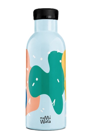 Mamawata Confetti Pipetli Çocuk Termos Matara 470 Ml Paslanmaz Çelik Sızdırmaz Yalıtımlı Suluk Açık Mavi Mamawata Confetti Pipetli Çocuk Termos Matara 470 Ml Paslanmaz Çelik Sızdırmaz Yalıtımlı Suluk Açık Mavi