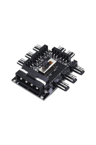 Px-4336 3 Pin Girişli 8 Port Fan Çoklayıcı Kart Diğer