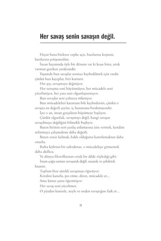 Her Şeyle Savaşamazsın