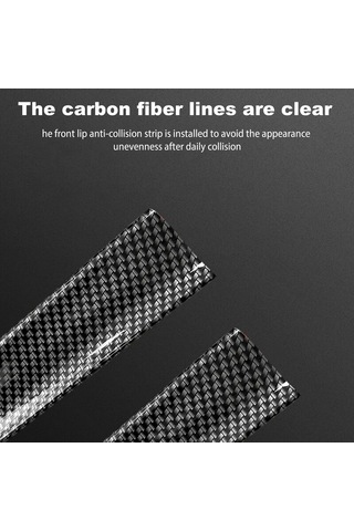 Vkemall Genel Araç Bagaj Spoyleri - Mat Siyah Lastik Malzeme, Karbon Fiber Desenli, 150x3.5 Boyutunda