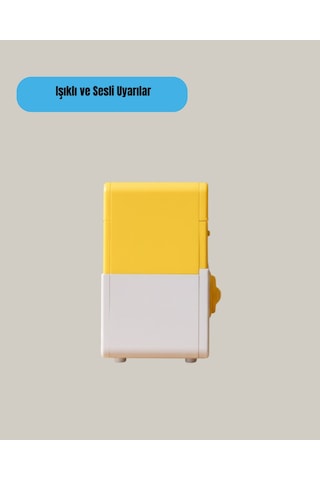 Otomatik Para Çeken Şifreli Çocuk Kumbarası, Sarı Renk