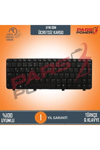 HP Uyumlu Compaq 6520S, 6720S Serisi Notebook Klavye (Siyah Tr)