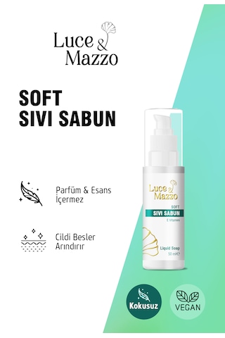 Luce & Mazzo Soft Sıvı Sabun 50 ML