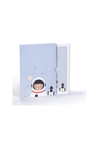 Lexroo Meraklı Minik Astronot, A4 Poster Ggk-ph015