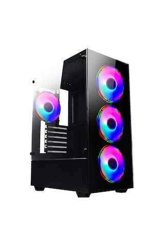 Ramtech FullForce FF320 i5-4570 8 GB 512 GB SSD 8 GB RX580 Dos Masaüstü Oyuncu Bilgisayarı