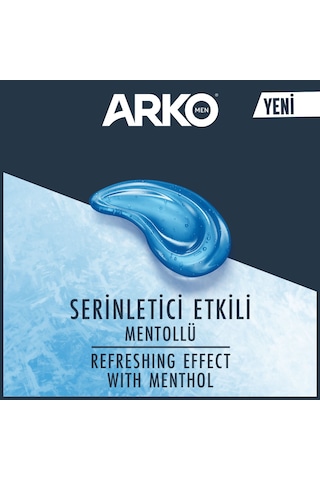 Arko Men Tıraş Jeli Cool & Sensitive 4x200 Ml