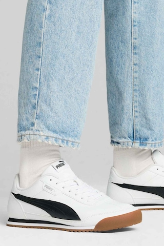Puma Turino Iı Beyaz Erkek Sneaker 000000000102029336 Beyaz-sıyah Beyaz - Siyah