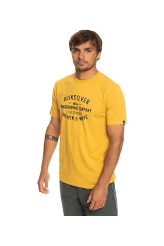 Quiksilver Qssurflockup M Tees Gold Gold Çok Renkli