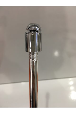 Krom Kaplama Metal Taharet Çubuğu 37Cm N11.576