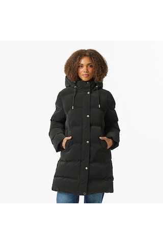 Nautica Kadın Siyah Regular Fit Mont Desenli 57j051t Siyah