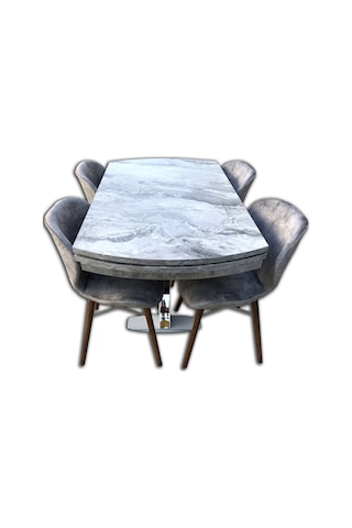 Masa X Çapraz Model Metal Çelik nikelaj Ayak Mdflam açıl tabla Dökme sünger lily sandalye El Yapım