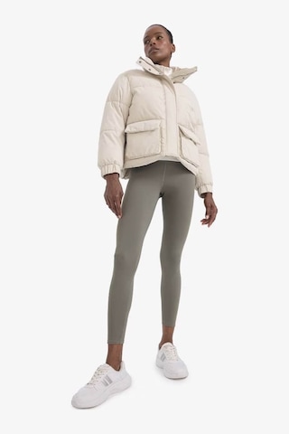 Defacto Su Geçirmez Oversize Fit Çıtçıtlı Şişme Bej Kadın Mont E9266ax/bg779 Bej