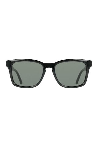 Salvatore Ferragamo Sf 2086se 001 55 Unisex Dikdörtgen Siyah Kemik Güneş Gözlüğü Siyah