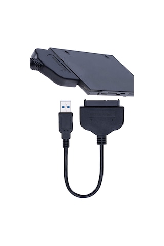 Sata Usb Kablosu Sabit Diski Taşınabilir Harici Diske Çeviren Dönüştürücü Hdd Sata Usb Kablosu