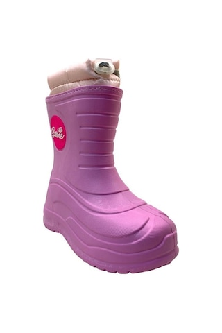 Tuğba Ortopedi 1252 Barbie Hafif Kürklü Yağmur Çizmesi 001