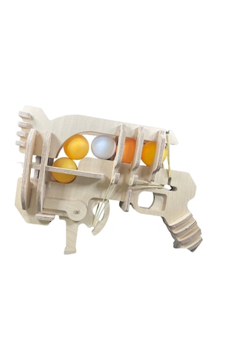 Ahşap Silah Okidoki Pistol Seti