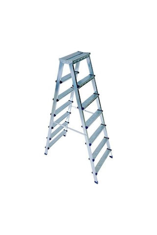 Sanplaza Saraylı Metal 7 Basamaklı Çift Çıkışlı Merdiven 1207 7+7