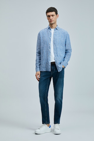 Lufian Fredıc Smart Jean Erkek Pantolon Slim Fit Mavi Mavi 111200198100300 Mavi