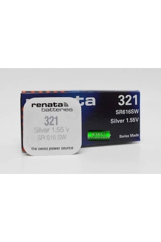Renata 321 SR616SW 1.55V Saat Pili 10'lu