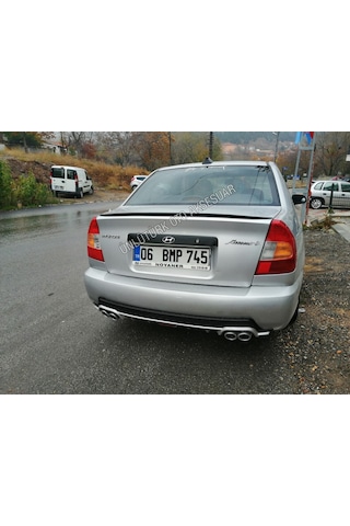 OtoÇizgi Hyundai Accent Milenyum - Admire Spoiler Piano Black Parlak Siyah OtoÇizgi