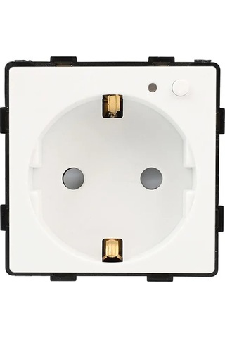 Ulzyvf Tuya Alexa Zamanlayıcılı Akıllı Wifi Soketi - Akıllı Ev Fişi Beyaz