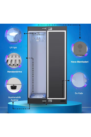 Smartjest BXD22104A Kurutma Ütüleme Sterilizasyon Dezenfeksiyon Giysi Bakım Cihazı