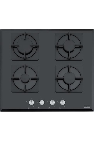 Franke FSM 86 H XS - FHNS 604 4G BK C - FPJ 615 V BK/SS Inox - Siyah Ankastre Set