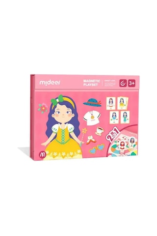 Mideer Manyetik Puzzle Şirin Kız