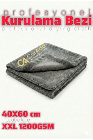 Twisted Pile Oto Kurulama Ve Temizlik Havlusu 1200 Gsm / 40cmx60cm