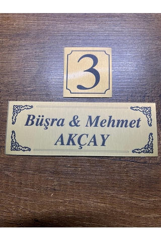 Kapı İsimliği Klasik Ev Dış Kapı İsimliği Çelik Kapı İsimliği Gold0021 Kapı İsimliği Klasik Ev Dış Kapı İsimliği Çelik Kapı İsimliği Gold0021