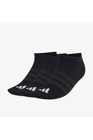 Adidas Thin&light Sportswear 3lü Unisex Siyah Antrenman Çorabı Kd6719