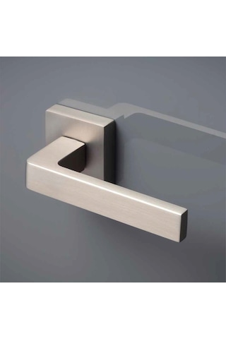 Doğanlar Karma Antrasit Rozetli Kapı Kolu Takım-yale Kol Pk001dgn0111 Renkli