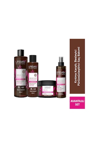 Argan Oil & Keratin Saç Bakım Seti