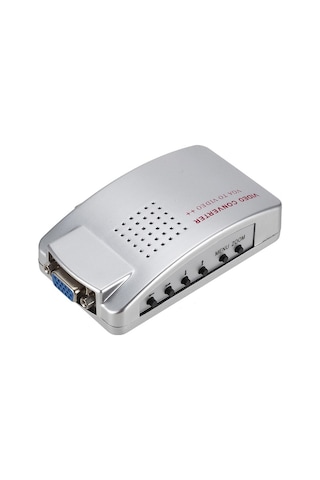 Primex Sl-av201 Vga To Vıdeo Çevirici, Vga To Svideo, Rca Görüntü Çevirici