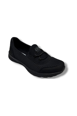 Black Sea 575-26 Anorak Slip On Anatomik Kadın Sneaker 36-40 Siyah