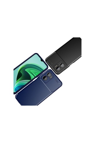 Xiaomi Redmi Note 11e Kılıf Karbon Silikon Case Kapak