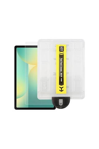 Galaxy Tab / S11 / S10 Lite / S10 Fe / S9 / S9 Fe / Aparatlı Temperli Ekran Koruyucu Kırılmaz Cam